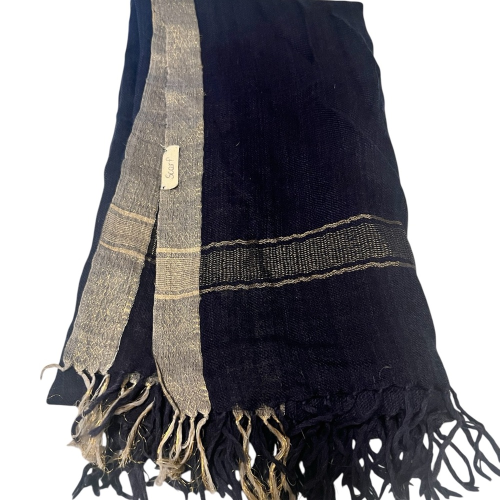 Forte Forte Navy and Gold Wrap